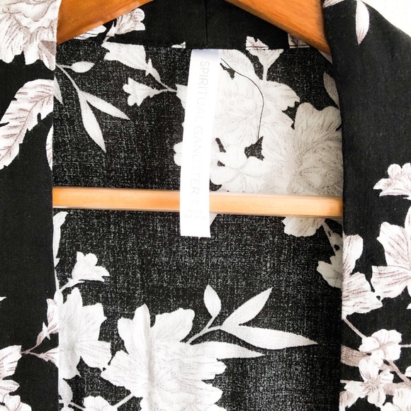 Spiritual Gangster Floral Kimono - Picture 11 of 11